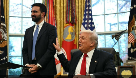 ট্রাম্পের সঙ্গে সৌহার্দ্যপূর্ণ বৈঠকে যুক্তরাষ্ট্রকে ইসরাইলি ‘গণহত্যায়’ অর্থায়নের অভিযোগ মামদানির