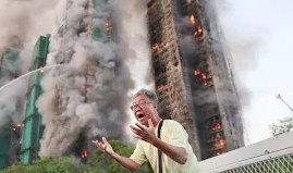 হংকংয়ের হাইরাইজ কমপ্লেক্সে ভয়াল আগুন: কমপক্ষে ৭৫ জনের মৃত্যু, শত শত নিখোঁজ, ৩ জন গ্রেফতার